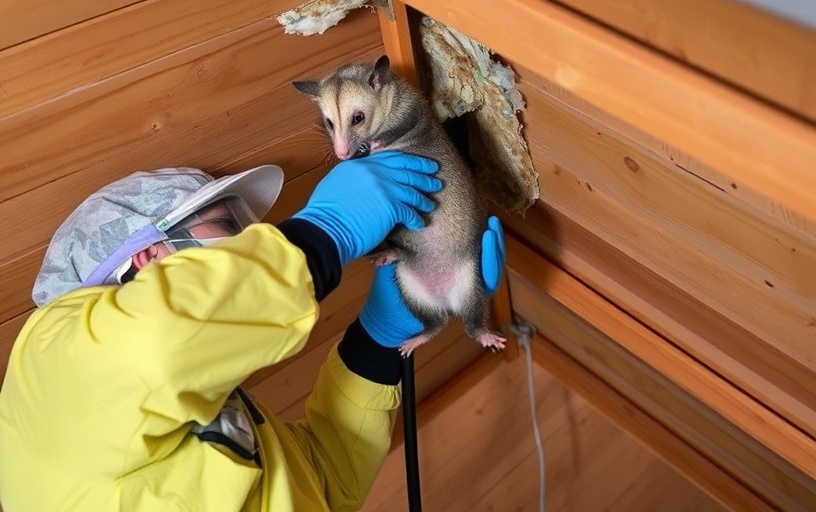 Roof & Ceiling Possum Removal in Drysdale